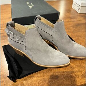 Rag and bone grey suede boots